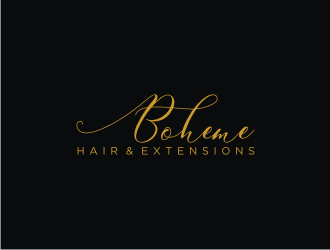 Boheme Hair & Extensions logo design by narnia