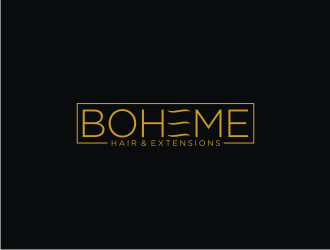 Boheme Hair & Extensions logo design by narnia