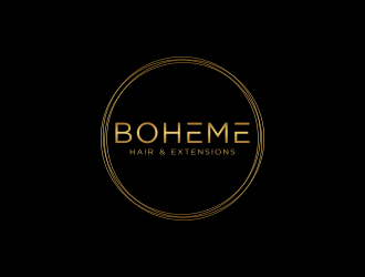 Boheme Hair & Extensions logo design by salis17