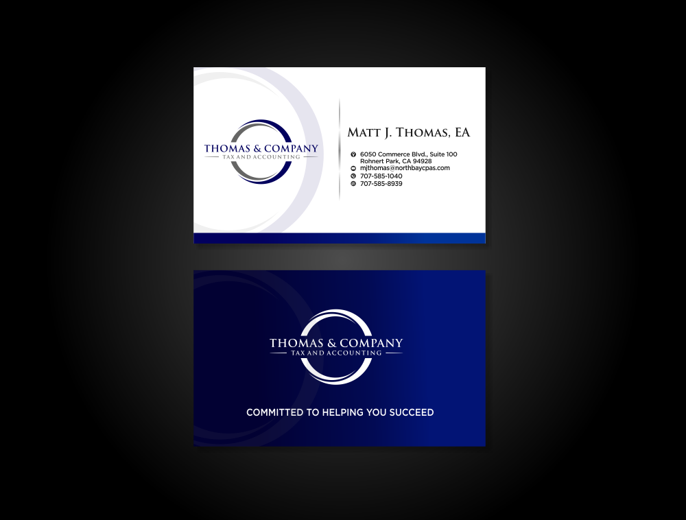Thomas & Company - Tax and Accounting logo design by Dhieko