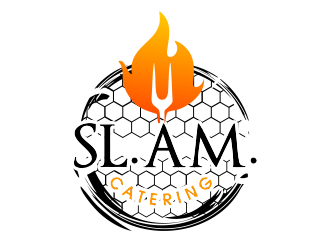 SL.AM. Catering logo design by JessicaLopes