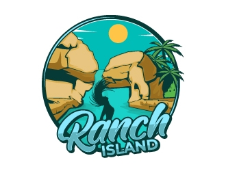 Ranch Island logo design by uttam