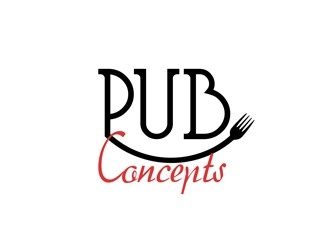 Pub Concepts logo design by bougalla005