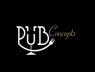 Pub Concepts logo design by bougalla005