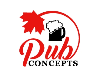 Pub Concepts logo design by PMG