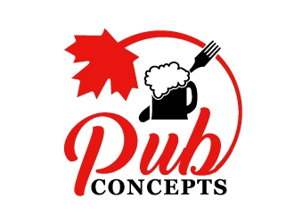 Pub Concepts logo design by PMG