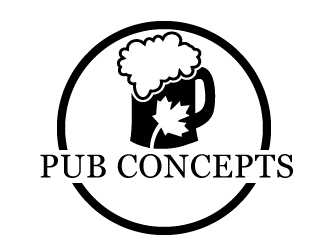 Pub Concepts logo design by PMG