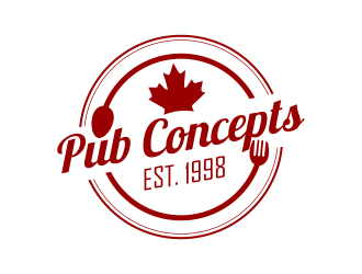 Pub Concepts logo design by Dhieko