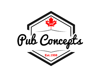 Pub Concepts logo design by Republik