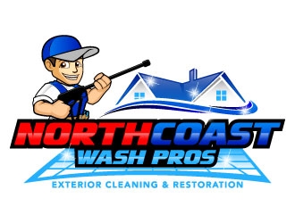 Northcoast Wash Pros logo design by daywalker