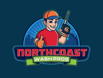 Northcoast Wash Pros logo design by invento