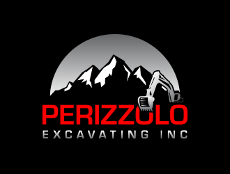 Perizzolo Excavating Inc. logo design by keylogo