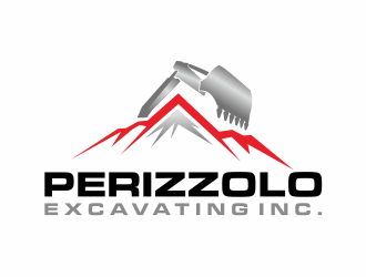 Perizzolo Excavating Inc. logo design by mutafailan