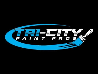 Tri-City Paint Pros logo design by daywalker