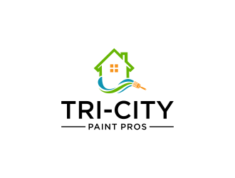 Tri-City Paint Pros logo design by kaylee