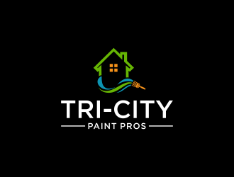 Tri-City Paint Pros logo design by kaylee