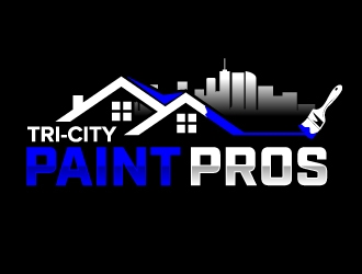 Tri-City Paint Pros logo design by jaize