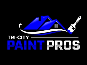 Tri-City Paint Pros logo design by jaize