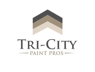 Tri-City Paint Pros logo design by BeDesign