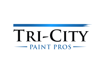 Tri-City Paint Pros logo design by BeDesign