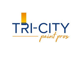 Tri-City Paint Pros logo design by BeDesign