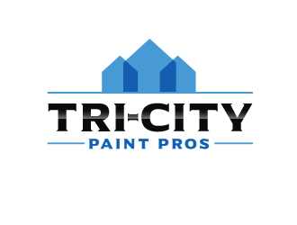 Tri-City Paint Pros logo design by BeDesign