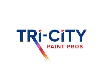 Tri-City Paint Pros logo design by BeDesign