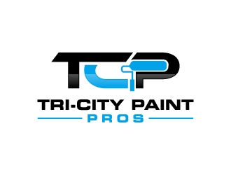 Tri-City Paint Pros logo design by labo