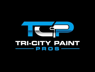 Tri-City Paint Pros logo design by labo