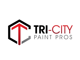 Tri-City Paint Pros logo design by REDCROW