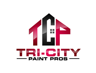 Tri-City Paint Pros logo design by THOR_