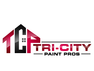 Tri-City Paint Pros logo design by THOR_