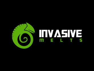 Invasive melts logo design by JessicaLopes