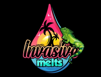 Invasive melts logo design by Suvendu