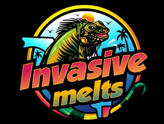 Invasive melts logo design by Suvendu