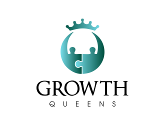 Growth Queens logo design by JessicaLopes