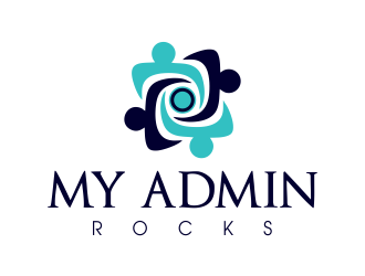 My Admin Rocks  logo design by JessicaLopes