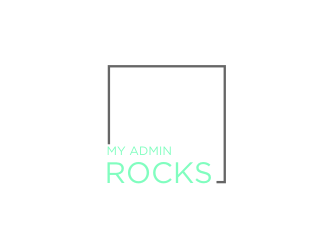 My Admin Rocks  logo design by Barkah