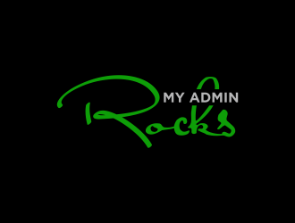 My Admin Rocks  logo design by ammad