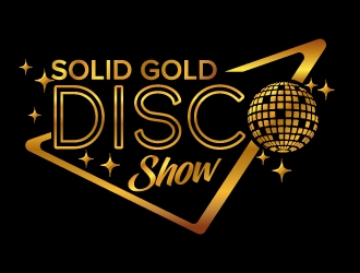 SOLID GOLD DISCO SHOW logo design by jaize
