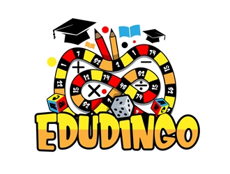 edudingo logo design by DreamLogoDesign