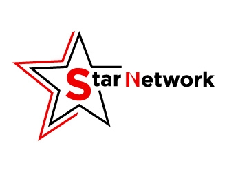 Star Network logo design by treemouse