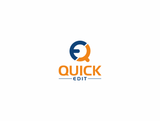 Quick Edit logo design by menanagan