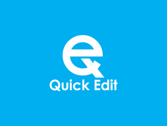 Quick Edit logo design by perf8symmetry
