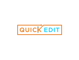 Quick Edit logo design by bricton