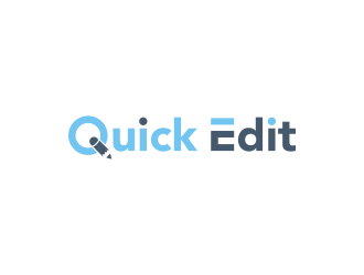 Quick Edit logo design by goblin