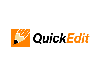Quick Edit logo design by lexipej
