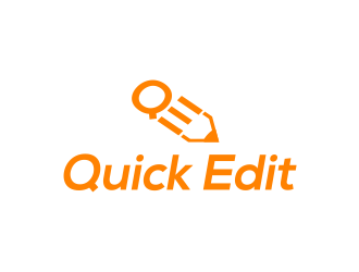Quick Edit logo design by ingepro