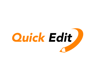 Quick Edit logo design by ingepro