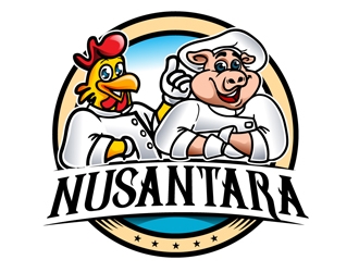 NUSANTARA logo design by DreamLogoDesign